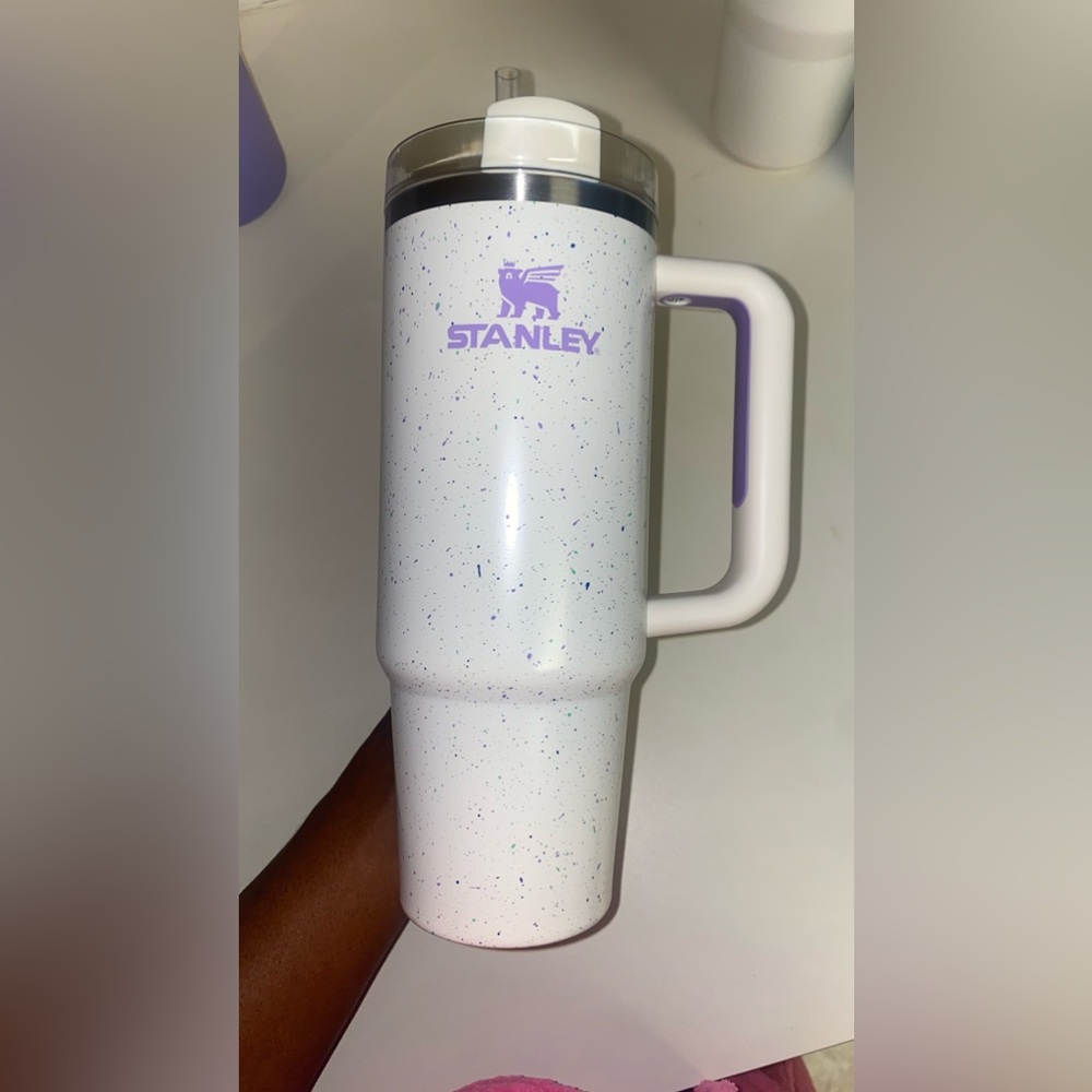 30oz Stanley Quencher - Cream Speckle